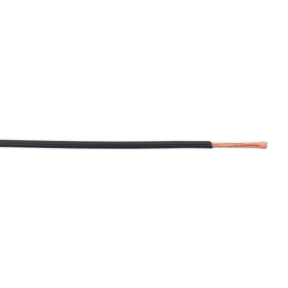 Sealey Automotive Cable Thin Wall Single 1mm 32/0.20mm 50m Black AC3220BK Sealey - Dynamic Drive