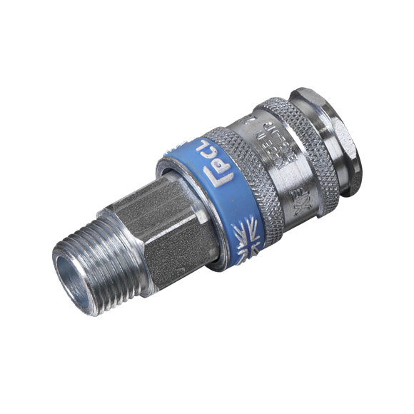 Sealey Coupling Body Male 3/8"BSPT AC32 Sealey - Dynamic Drive