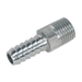 Sealey Screwed Tailpiece Male 1/4"BSPT 5/16" Hose Pack of 5 AC39 Sealey - Dynamic Drive