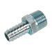 Sealey Screwed Tailpiece Male 3/8"BSPT 3/8" Hose Pack of 5 AC41 Sealey - Dynamic Drive