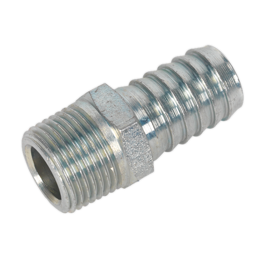 Sealey Screwed Tailpiece Male 3/8"BSPT 1/2" Hose Pack of 5 AC42 Sealey - Dynamic Drive