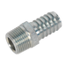 Sealey Screwed Tailpiece Male 3/8"BSPT 1/2" Hose Pack of 5 AC42 Sealey - Dynamic Drive