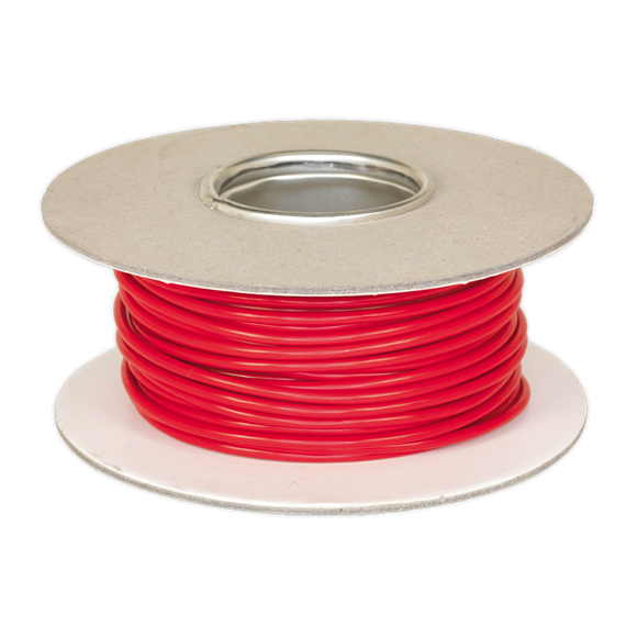 Sealey Automotive Cable Thin Wall Single 3mm 44/0.30mm 30m Red AC4430RE Sealey - Dynamic Drive