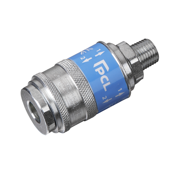 Sealey Safety Coupling Body Male 1/4"BSPT AC56 Sealey - Dynamic Drive