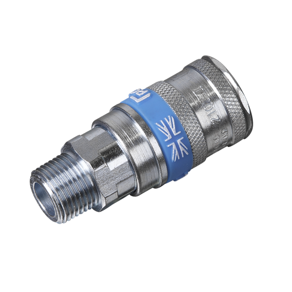 Sealey Coupling Body Male 3/8"BSPT AC72 Sealey - Dynamic Drive