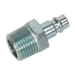 Sealey Screwed Adaptor Male 1/2"BSPT Pack of 2 AC84 Sealey - Dynamic Drive
