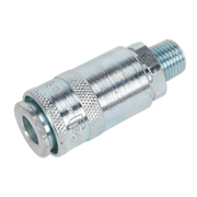 Sealey Coupling Body Male 1/4"BSPT Pack of 5 ACP01 Sealey - Dynamic Drive