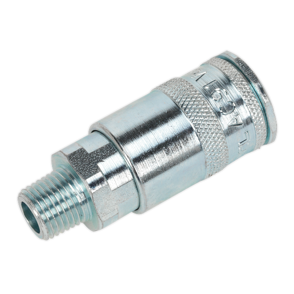 Sealey Coupling Body Male 1/4"BSPT Pack of 5 ACP16 Sealey - Dynamic Drive