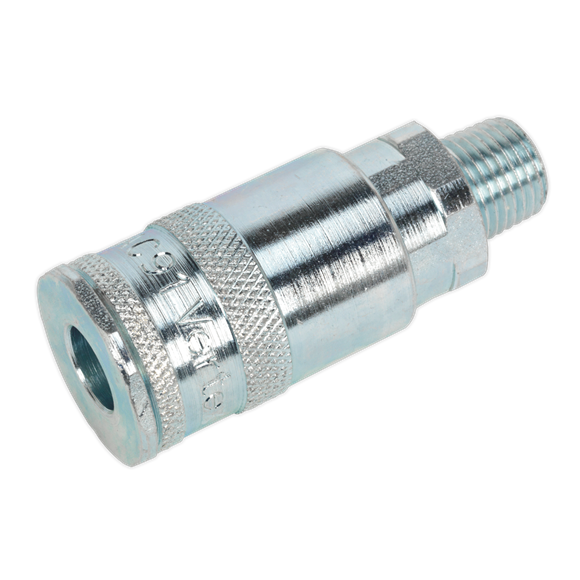 Sealey Coupling Body Male 1/4"BSPT Pack of 5 ACP16 Sealey - Dynamic Drive