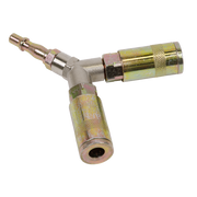 Sealey Twin Coupling Bodies Y-Adaptor ACX55 Sealey - Dynamic Drive