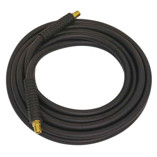 Sealey Air Hose 10m x8mm with 1/4"BSP Unions Heavy-Duty AH10RX Sealey - Dynamic Drive
