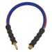 Sealey Air Leader Hose 600mm x8mm with Tailpiece & 1/4"BSP Union AH2R Sealey - Dynamic Drive