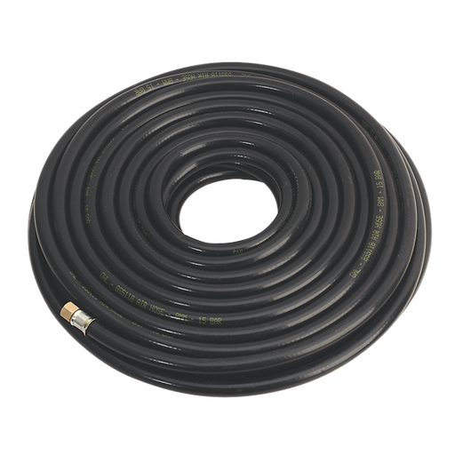 Sealey Air Hose 30m x8mm with 1/4"BSP Unions Heavy-Duty AH30RX Sealey - Dynamic Drive