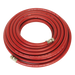 Sealey Air Hose 10m x8mm with 1/4"BSP Unions AHC10 Sealey - Dynamic Drive