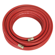 Sealey Air Hose 15m x8mm with 1/4"BSP Unions AHC15 Sealey - Dynamic Drive