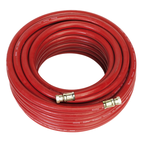 Sealey Air Hose 20m x10mm with 1/4"BSP Unions AHC2038 Sealey - Dynamic Drive