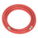 Sealey Air Hose 5m x8mm with 1/4"BSP Unions AHC5 Sealey - Dynamic Drive