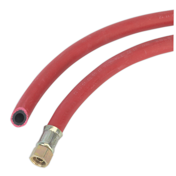 Sealey Air Hose 5m x8mm with 1/4"BSP Unions AHC5 Sealey - Dynamic Drive