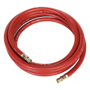 Sealey Air Hose 5m x10mm with 1/4"BSP Unions AHC538 Sealey - Dynamic Drive