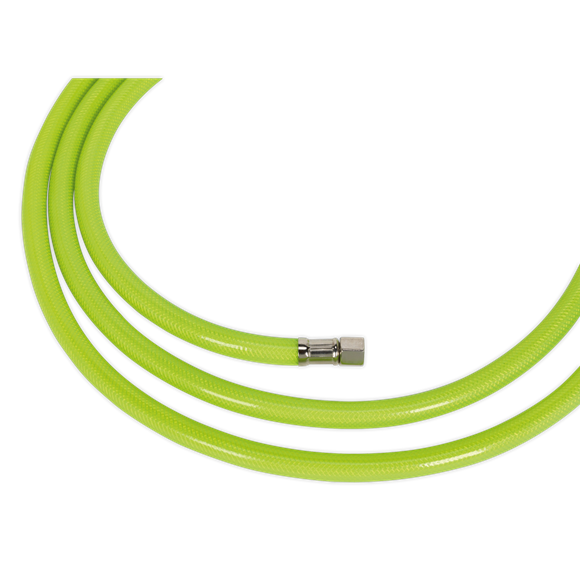 Sealey Air Hose High-Visibility 10m x8mm with 1/4"BSP Unions AHFC10 Sealey - Dynamic Drive