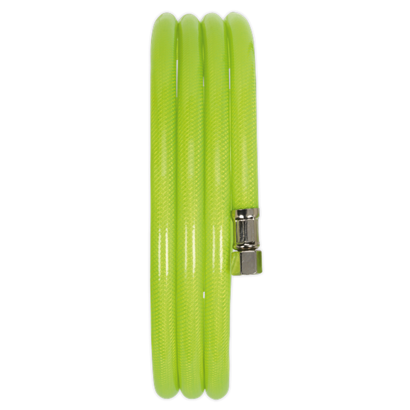 Sealey Air Hose High-Visibility 10m x8mm with 1/4"BSP Unions AHFC10 Sealey - Dynamic Drive