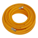 Sealey Air Hose 10m x10mm Hybrid High-Visibility with 1/4"BSP Unions AHHC1038 Sealey - Dynamic Drive