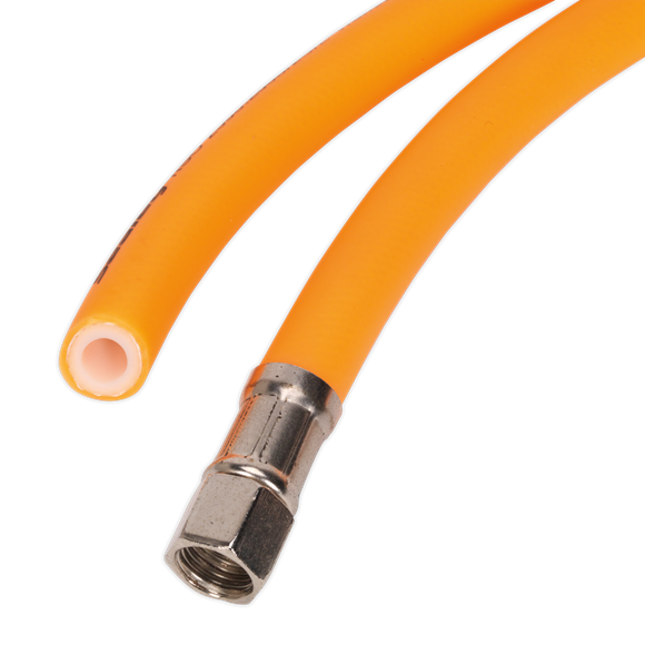 Sealey Air Hose 20m x8mm Hybrid High-Visibility with 1/4"BSP Unions AHHC20 Sealey - Dynamic Drive