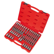 Sealey Ribe Socket Bit Set 32pc 1/2"Sq Drive AK2198 Sealey - Dynamic Drive