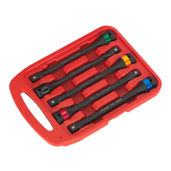 Sealey Torque Stick Set 5pc 1/2"Sq Drive AK2242 Sealey - Dynamic Drive