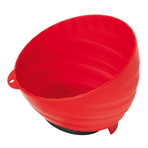 Sealey Magnetic Collector150mm Red AK2319 Sealey - Dynamic Drive