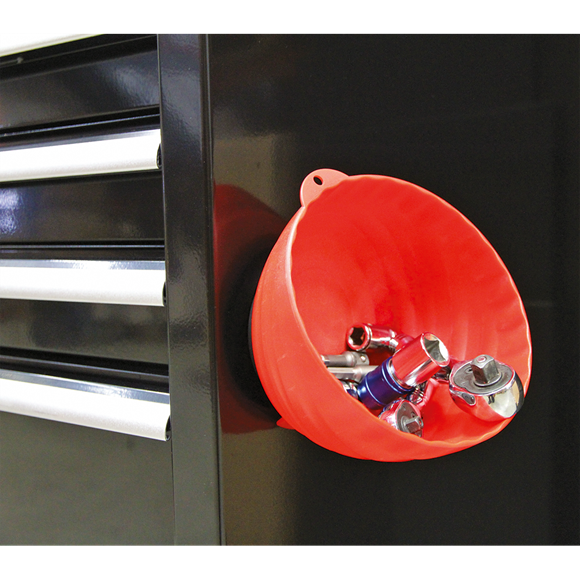 Sealey Magnetic Collector150mm Red AK2319 Sealey - Dynamic Drive