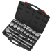 Sealey Socket Set 26pc 3/4"Sq Drive 12-point WallDrive AK2582 Sealey - Dynamic Drive