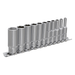 Sealey Socket Set 11pc 1/4"Sq Drive Deep WallDrive Imperial AK2671 Sealey - Dynamic Drive