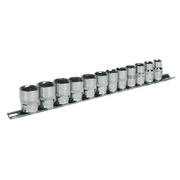 Sealey Socket Set 12pc 3/8"Sq Drive WallDrive Metric AK2693 Sealey - Dynamic Drive