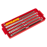 Sealey Socket Rail Tray 1/4" 3/8" & 1/2"Sq Drive AK272 Sealey - Dynamic Drive