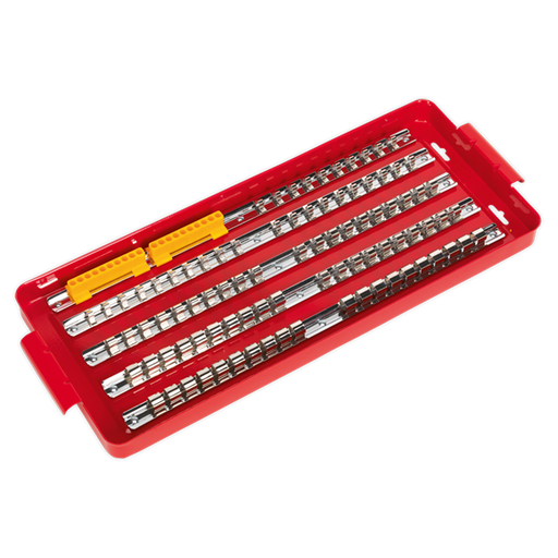 Sealey Socket Rail Tray 1/4" 3/8" & 1/2"Sq Drive AK272 Sealey - Dynamic Drive