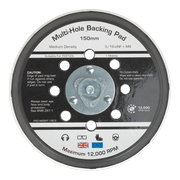 Sealey Universal Dust-Free Stick-On DA Backing Pad150mm x 5/16"UNF & M8 AK289 Sealey - Dynamic Drive