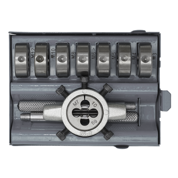 Sealey Split Die Set 9pc Metric AK3009 Sealey - Dynamic Drive