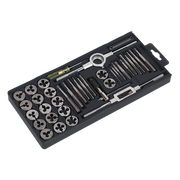 Sealey Tap & Die Set 40pc Split Dies Metric AK301 Sealey - Dynamic Drive