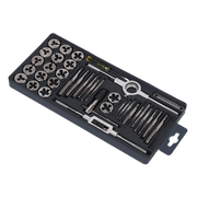 Sealey Tap & Die Set 40pc Split Dies Metric AK301 Sealey - Dynamic Drive