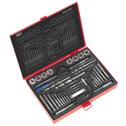 Sealey Tap & Die Set 37pc Split Dies Metric AK3037 Sealey - Dynamic Drive
