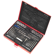Sealey Tap & Die Set 37pc Split Dies Metric AK3037 Sealey - Dynamic Drive