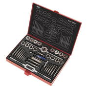 Sealey 40pc Mechanic's Tap & Die Set Split Dies Metric Self-Centre Sealey  - Dynamic Drive