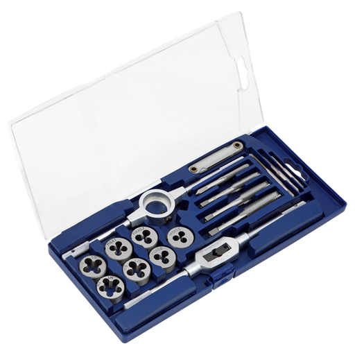 Sealey Tap & Die Set 17pc Metric AK321 Sealey - Dynamic Drive