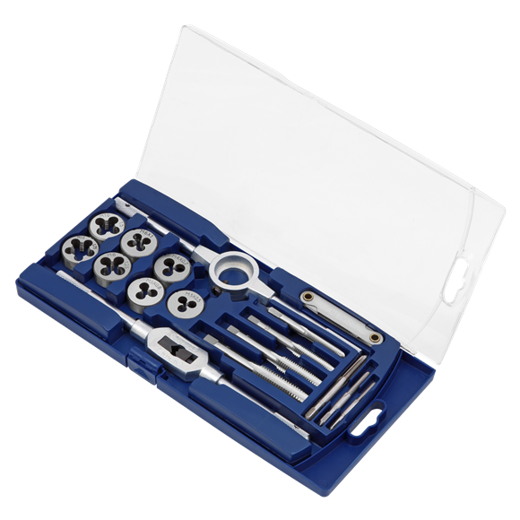 Sealey Tap & Die Set 17pc Metric AK321 Sealey - Dynamic Drive