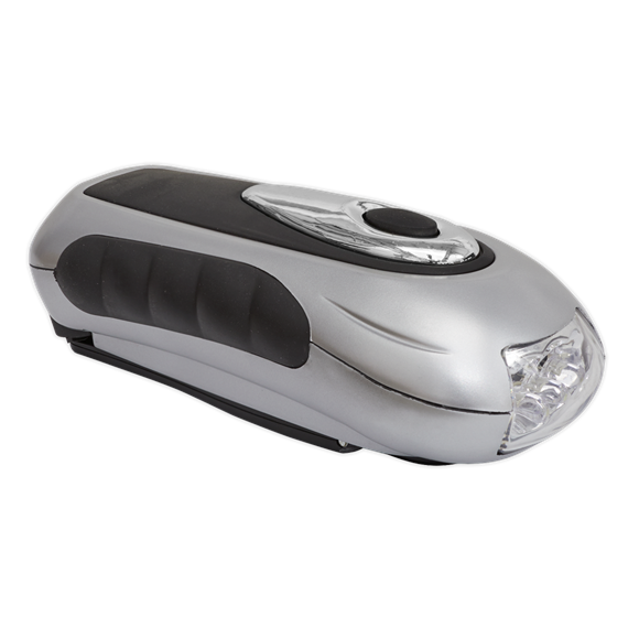 Sealey Wind-Up Torch 3 LED Rechargeable AK3305 Sealey - Dynamic Drive