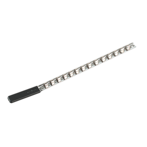 Sealey Socket Retaining Rail with 14 Clips 3/8"Sq Drive AK3814 Sealey - Dynamic Drive