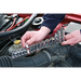 Sealey Socket Retaining Rail with 14 Clips 3/8"Sq Drive AK3814 Sealey - Dynamic Drive