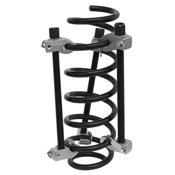 Sealey Coil Spring Compressor 3pc with Safety Hooks AK384 Sealey - Dynamic Drive