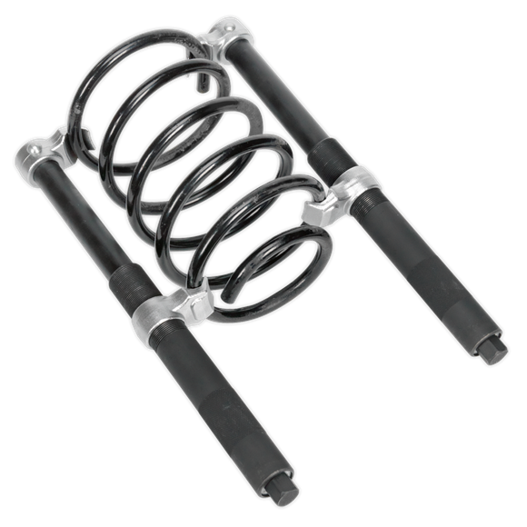 Sealey Coil Spring Compressor Set 2pc Heavy-Duty 2500kg/Pair AK3845 Sealey - Dynamic Drive